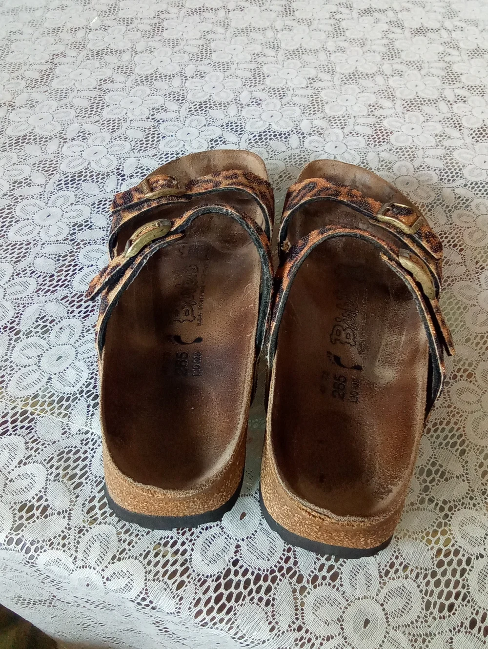 Birkenstock Leopard 2 Strap Sandal, Size 41 ( 10)